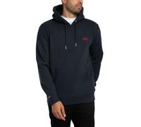 Superdry Pour des hommes Sweat à capuche avec logo essentiel, Bleu
