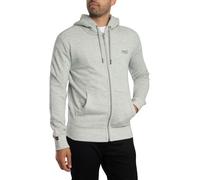 Superdry Pour des hommes Sweat à capuche zippé avec logo essentiel, Gris