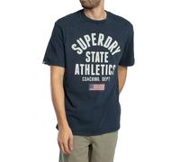 Superdry Pour des hommes T-shirt athlétique ESS, Bleu