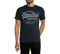 Superdry Vl Classic Short Sleeve T-shirt Bleu S Homme