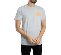 Superdry Pour des hommes T-shirt décontracté avec logo brodé vintage, Gris