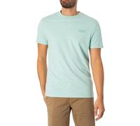 Superdry Pour des hommes T-shirt EMB à logo vintage, vert
