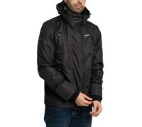 Veste à capuche Superdry Mountain Windbreaker noire - L