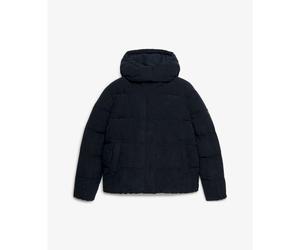 Superdry - Premium Hood Cord Puffer Jkt - Doudoune femme Eclipse Navy - UK 14 - L