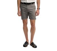 Superdry Premium Regular Chino Short Pantalones, Washed Grey, 38W Unisex Adulto