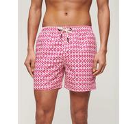 Superdry Printed 15´´ Swimming Shorts Rose 2XL Homme