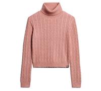 Pull col roulé torsadé ajusté femme Superdry Rose XL
