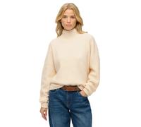 Pull ample à col cheminée femme Superdry Beige L