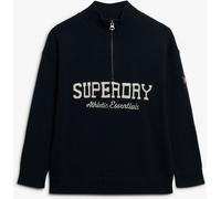 Superdry pull à demi-fermeture éclair à motif graphique ample