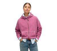 Superdry Sweatshirt à capuche zippé Logo Essential surteint Femme Rose S