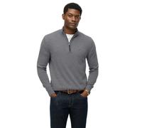 Superdry Pull en laine mélangée à col camionneur Bleu 2XL