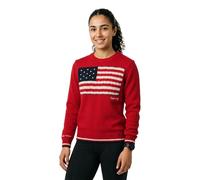 Superdry Pull Americana Flag Crew Rouge L Femme