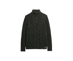 Superdry Pull en Maile Jacob Cable Knit Half Zip Hommes