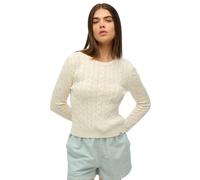Superdry Essentials Slim Fit Sweater Beige XL Femme