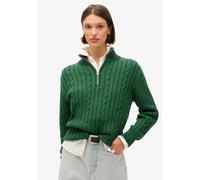Superdry Rugby Henley Sweater Vert S Femme