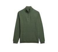 SUPERDRY Pull Troyer vert | M