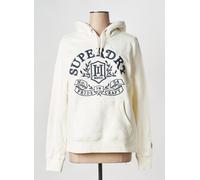superdry pulls et sweat-shirts femme de couleur beige 38