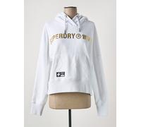 superdry pulls et sweat-shirts femme de couleur blanc 40