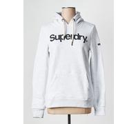 superdry pulls et sweat-shirts femme de couleur gris 38