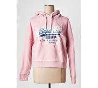 superdry pulls et sweat-shirts femme de couleur rose 36