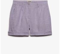 Superdry Purple Mid Rise Shorts Purple 42