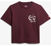 Superdry Purple Roadside Trade Relaxed T-Shirt
