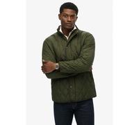 Superdry - Quilted Estate Jacket - Veste homme Surplus Goods Olive Green - XXL