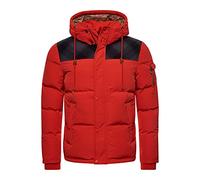Superdry Quilted Everest Jacket Orange L Homme