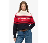 Superdry Red Apres Ski Roll Neck Jumper
