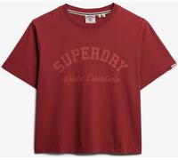 Superdry Red Athletic Essentials Loose T-Shirt