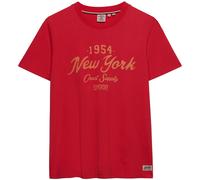 Superdry Red Beach Club Relaxed T-Shirt