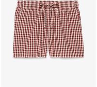 Superdry Red Cotton Stripe Elastic Shorts Red EU 34 (UK 6)