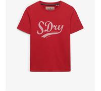 Superdry Red Varsity Script T-Shirt