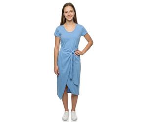 Superdry Robe à Manches Courtes Slub Wrap