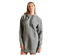 Superdry Robe Vintage brodée logo manches longues Gris XS Femme