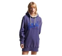 Superdry Vintage Pride In Craft H Long Sleeve Dress Bleu 2XS Femme