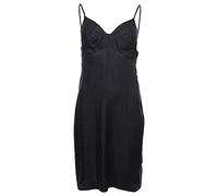 Superdry Robe Cami en Tencel pour Femme., Noir, S