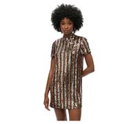 Superdry Robe Courte à Manches Courtes Sequin