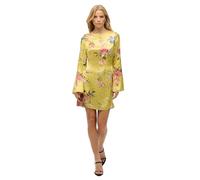 Superdry Robe Courte à Manches Longues Jacquard Flare Slv
