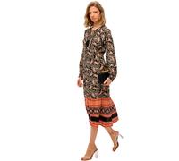 Superdry Printed Long Sleeve Short Dress Noir XS Femme