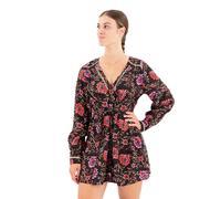 Superdry Robe Courte à Manches Longues Printed V Tea