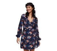 Superdry Robe Courte à Manches Longues Printed Wrap