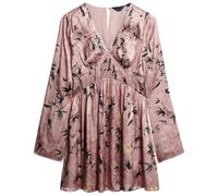 Robe courte manches évasées en jacquard femme Superdry Rose M