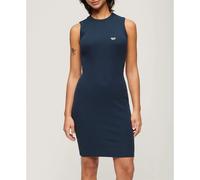 Superdry Robe Courte Sans Manches Rib Bodycon