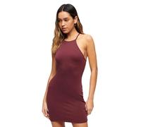 Superdry Strappy Recer Jersey Sleeveless Short Dress Rouge XL Femme