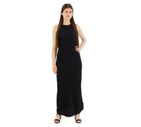 Superdry Satin Racer Sleeveless Long Dress Noir M Femme