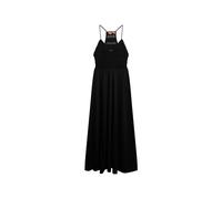 Superdry Robe maxi en dentelle pour femme en jersey, Noir , 42