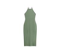 Superdry Robe midi en Dentelle, Kaki Laurier, 42 Femme