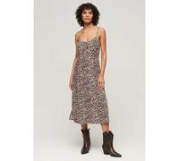 Superdry Robe Midi Sans Manches Print Button Cami