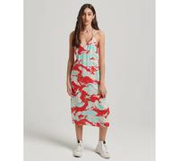 Superdry Robe Sans Manches Vintage Midi Halter Slip